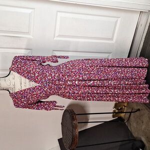 Mister Zimi Colorful  Button Up Midi Dress Women 6